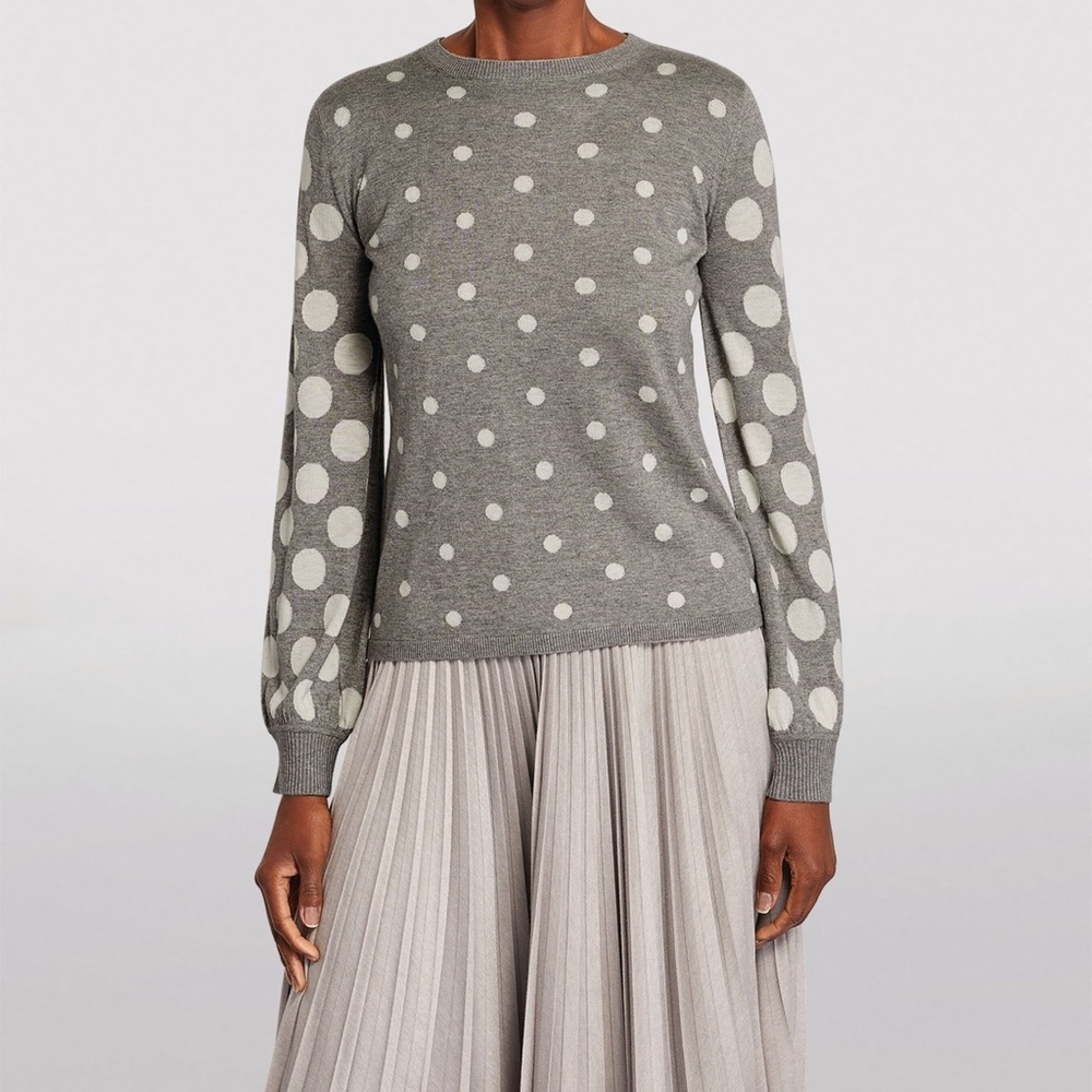 Max Mara Polka Dot Sweater